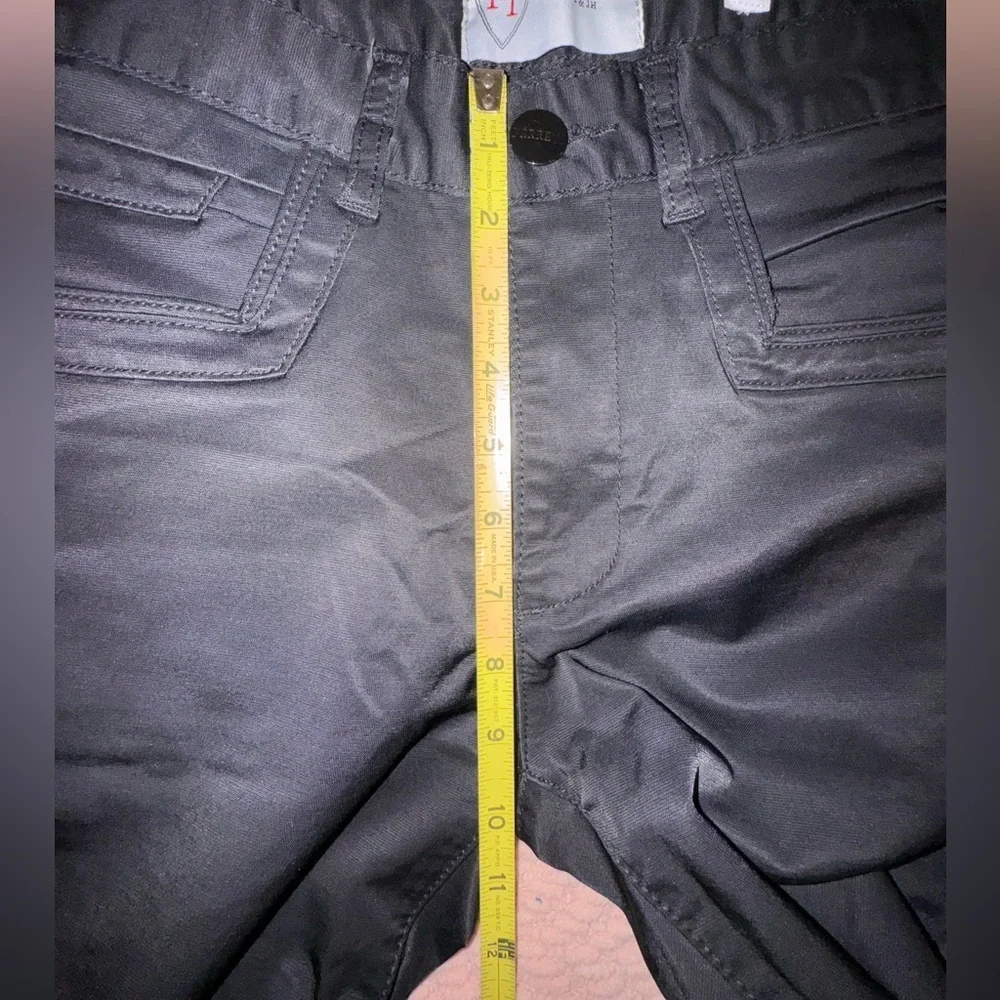 Moy Ferretti Men’s Black Pants 30x30 | Vintage Tailored | Heavy Stretch Fabric
